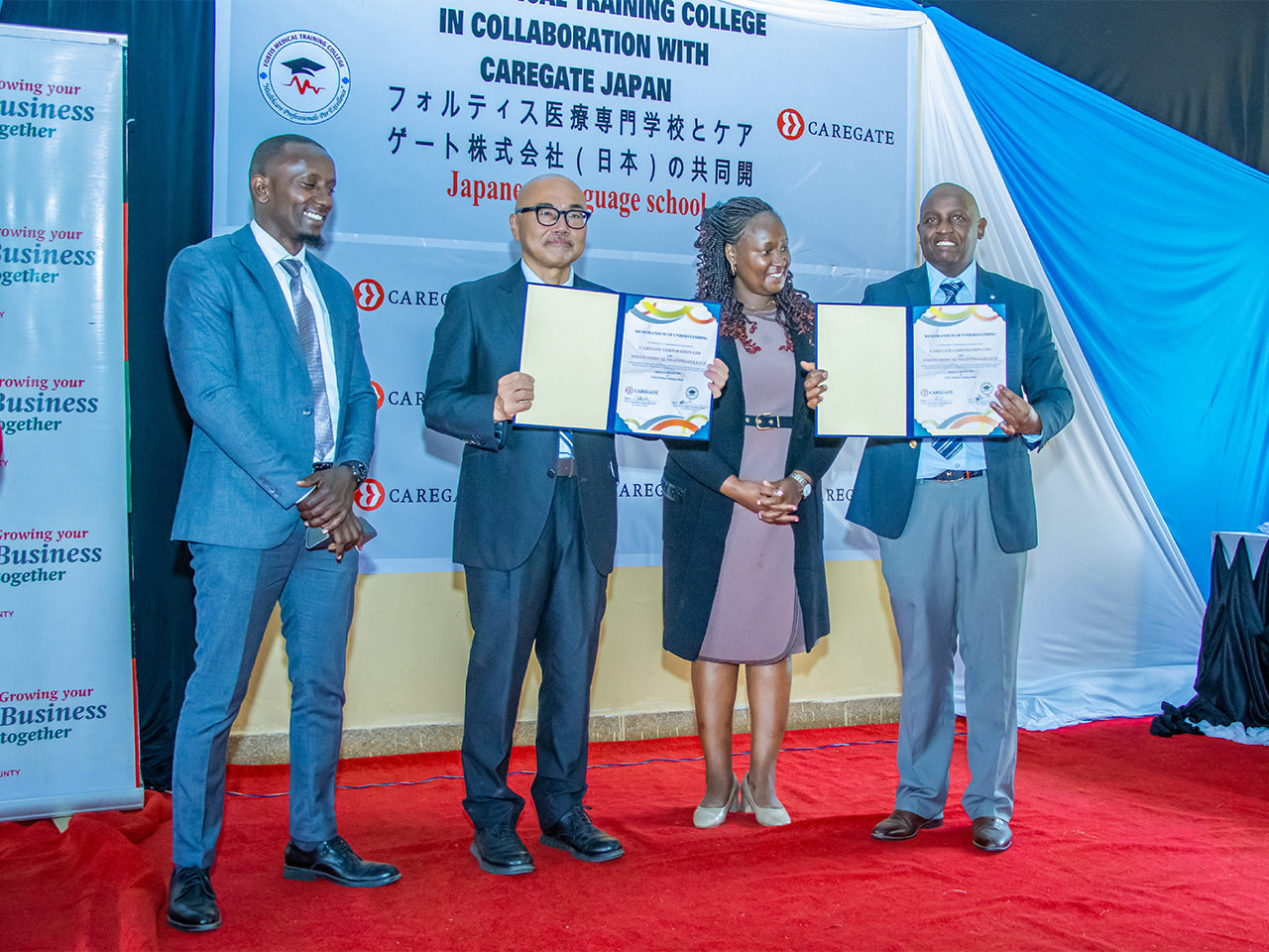 Japanese corporation: Caregate Co., fortis MOU